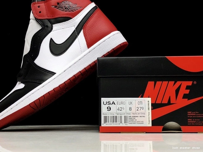 Cheap LUCY 1 Air Retro 555088-125 Black Toe Jordan 0805